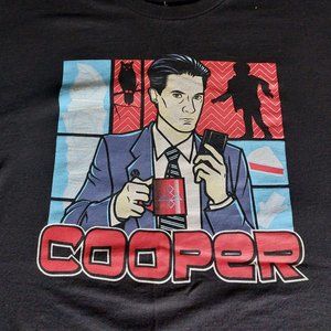TeeFury Agent Cooper Twin Peaks T-Shirt
